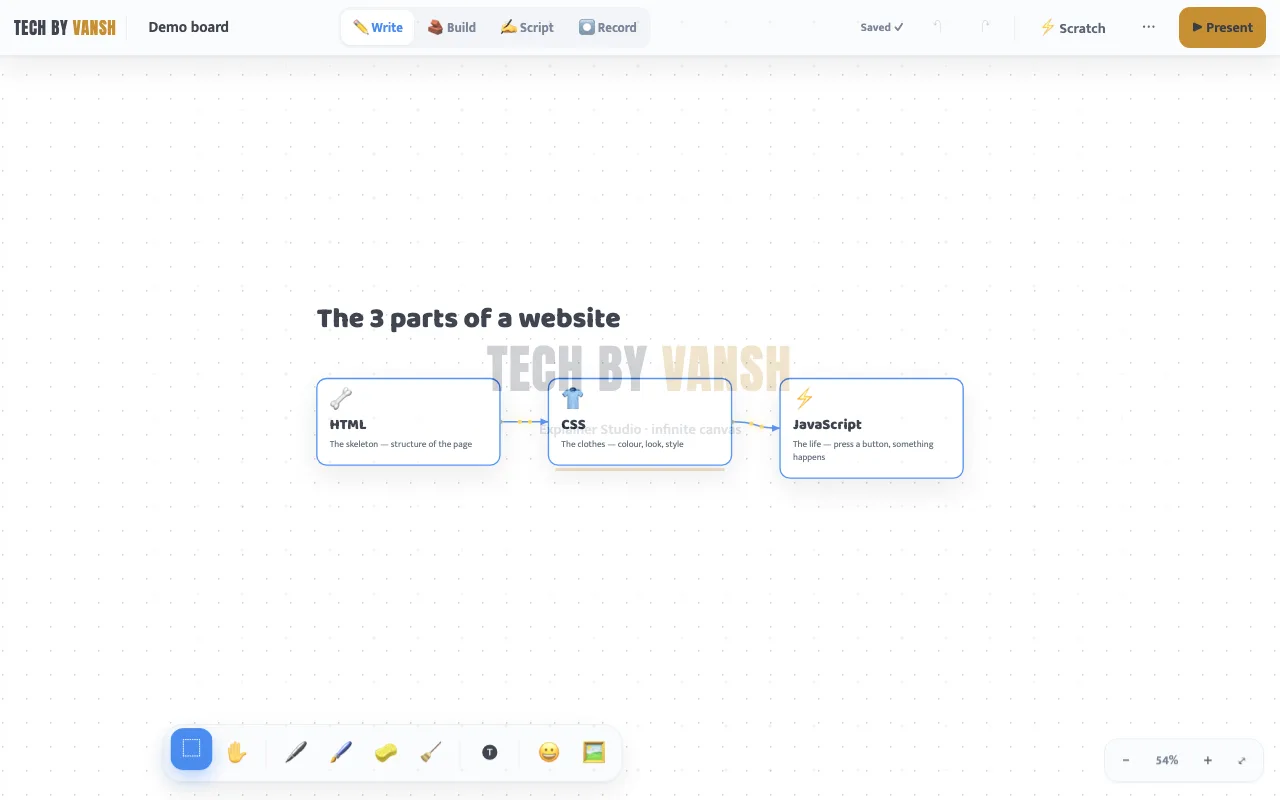 The live Explainer Studio site